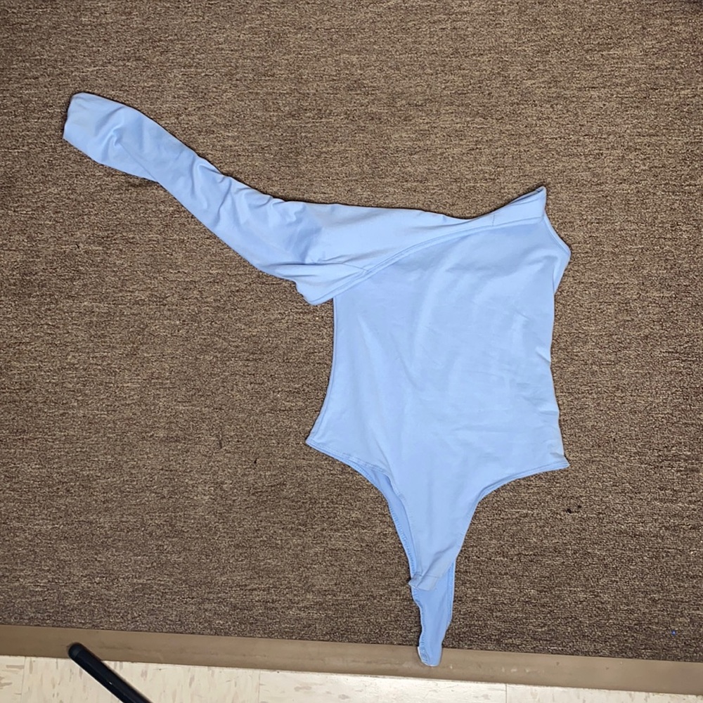 Fashion nova blue body suit